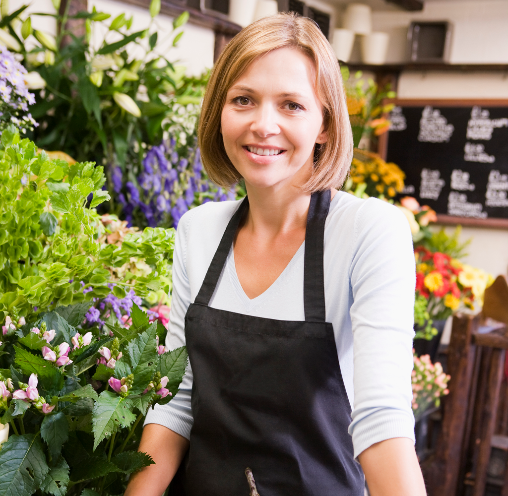 Floristin bei Paula's Garden Floristin Paula's Garden